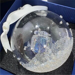 SWAROVSKI CRYSTAL ORNAMENT 2016 CHRISTMAS BALL